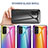 Samsung Galaxy F13 4G用ハイブリットバンパーケース プラスチック 鏡面 虹 グラデーション 勾配色 カバー LS2 サムスン 