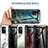 Samsung Galaxy F23 5G用ハイブリットバンパーケース プラスチック パターン 鏡面 カバー サムスン 