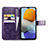 Samsung Galaxy F23 5G用手帳型 レザーケース スタンド 花 カバー サムスン 