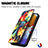 Samsung Galaxy F23 5G用手帳型 レザーケース スタンド パターン カバー S02D サムスン 