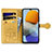 Samsung Galaxy F23 5G用手帳型 レザーケース スタンド パターン カバー S03D サムスン 