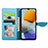 Samsung Galaxy F23 5G用手帳型 レザーケース スタンド パターン カバー S04D サムスン 