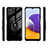 Samsung Galaxy F42 5G用ハイブリットバンパーケース プラスチック アンド指輪 マグネット式 MQ2 サムスン 