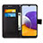 Samsung Galaxy F42 5G用手帳型 レザーケース スタンド パターン カバー Y02B サムスン 