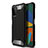 Samsung Galaxy F52 5G用ハイブリットバンパーケース プラスチック 兼シリコーン カバー WL1 サムスン ブラック