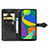 Samsung Galaxy F52 5G用手帳型 レザーケース スタンド パターン カバー サムスン 