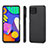 Samsung Galaxy F62 5G用極薄ソフトケース シリコンケース 耐衝撃 全面保護 マグネット式 バンパー S03D サムスン ブラック