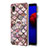 Samsung Galaxy M01 Core用シリコンケース ソフトタッチラバー バタフライ パターン カバー アンド指輪 Y03B サムスン 