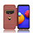 Samsung Galaxy M01 Core用手帳型 レザーケース スタンド カバー L02Z サムスン 