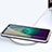 Samsung Galaxy M02用ハイブリットバンパーケース クリア透明 プラスチック 鏡面 カバー MQ1 サムスン 