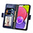Samsung Galaxy M02s用手帳型 レザーケース スタンド カバー S03D サムスン 