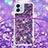 Samsung Galaxy M04用シリコンケース ソフトタッチラバー ブリンブリン カバー 携帯ストラップ YB3 サムスン 