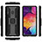 Samsung Galaxy M10S用ハイブリットバンパーケース プラスチック アンド指輪 マグネット式 S04 サムスン 