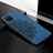 Samsung Galaxy M12用極薄ソフトケース シリコンケース 耐衝撃 全面保護 マグネット式 バンパー S05D サムスン ネイビー