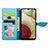 Samsung Galaxy M12用手帳型 レザーケース スタンド パターン カバー S04D サムスン 