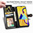Samsung Galaxy M21用手帳型 レザーケース スタンド カバー S05D サムスン 