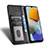 Samsung Galaxy M23 5G用手帳型 レザーケース スタンド カバー C03X サムスン 
