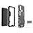 Samsung Galaxy M31用ハイブリットバンパーケース スタンド プラスチック 兼シリコーン カバー KC3 サムスン 