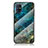 Samsung Galaxy M31s用ハイブリットバンパーケース プラスチック パターン 鏡面 カバー サムスン 