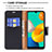 Samsung Galaxy M32 4G用手帳型 レザーケース スタンド カバー B06F サムスン 