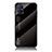 Samsung Galaxy M51用ハイブリットバンパーケース プラスチック 鏡面 虹 グラデーション 勾配色 カバー LS1 サムスン 