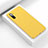Samsung Galaxy Note 10用シリコンケース ソフトタッチラバー ライン カバー C01 サムスン イエロー