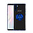 Samsung Galaxy Note 10用極薄ソフトケース シリコンケース 耐衝撃 全面保護 クリア透明 アンド指輪 マグネット式 S01 サムスン 