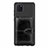 Samsung Galaxy Note 10 Lite用極薄ソフトケース シリコンケース 耐衝撃 全面保護 マグネット式 バンパー S01D サムスン ブラック