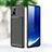 Samsung Galaxy Note 10 Lite用シリコンケース ソフトタッチラバー ツイル カバー WL1 サムスン ブラック