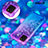 Samsung Galaxy Note 10 Lite用シリコンケース ソフトタッチラバー ブリンブリン カバー S02 サムスン 