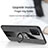 Samsung Galaxy Note 10 Lite用極薄ソフトケース シリコンケース 耐衝撃 全面保護 アンド指輪 マグネット式 バンパー X02L サムスン 