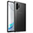 Samsung Galaxy Note 10 Plus用ハイブリットバンパーケース プラスチック 兼シリコーン カバー R03 サムスン ブラック