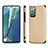 Samsung Galaxy Note 20 5G用極薄ソフトケース シリコンケース 耐衝撃 全面保護 マグネット式 バンパー S02D サムスン ゴールド