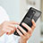 Samsung Galaxy Note 20 Ultra 5G用ハイブリットバンパーケース プラスチック 兼シリコーン カバー 前面と背面 360度 フル R01 サムスン ブラック