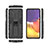 Samsung Galaxy Quantum2 5G用ハイブリットバンパーケース スタンド プラスチック 兼シリコーン カバー マグネット式 サムスン 