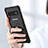 Samsung Galaxy S10 5G用360度 フルカバーハイブリットバンパーケース クリア透明 プラスチック 鏡面 アンド指輪 マグネット式 サムスン 