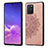 Samsung Galaxy S10 Lite用極薄ソフトケース シリコンケース 耐衝撃 全面保護 マグネット式 バンパー S03D サムスン ローズゴールド