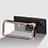 Samsung Galaxy S10 Lite用360度 フルカバー ハイブリットバンパーケース クリア透明 プラスチック カバー サムスン ローズゴールド