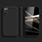 Samsung Galaxy S20 FE (2022) 5G用360度 フルカバー極薄ソフトケース シリコンケース 耐衝撃 全面保護 バンパー S03 サムスン ブラック