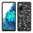 Samsung Galaxy S20 FE 4G用ハイブリットバンパーケース ブリンブリン カバー 前面と背面 360度 フル JX1 サムスン ブラック