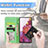 Samsung Galaxy S20 FE 4G用手帳型 レザーケース スタンド パターン カバー S04D サムスン 