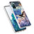Samsung Galaxy S20 FE 4G用シリコンケース ソフトタッチラバー バタフライ パターン カバー Y04B サムスン 