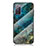 Samsung Galaxy S20 FE 4G用ハイブリットバンパーケース プラスチック パターン 鏡面 カバー サムスン 