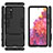 Samsung Galaxy S20 FE 4G用ハイブリットバンパーケース スタンド プラスチック 兼シリコーン カバー KC1 サムスン 