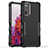 Samsung Galaxy S20 FE 5G用ハイブリットバンパーケース プラスチック 兼シリコーン カバー QW1 サムスン ブラック