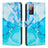 Samsung Galaxy S20 FE 5G用手帳型 レザーケース スタンド パターン カバー Y01X サムスン 