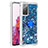 Samsung Galaxy S20 FE 5G用シリコンケース ソフトタッチラバー ブリンブリン カバー アンド指輪 S01 サムスン 
