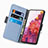 Samsung Galaxy S20 Lite 5G用手帳型 レザーケース スタンド 花 カバー S02D サムスン 
