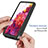 Samsung Galaxy S20 Lite 5G用360度 フルカバー ハイブリットバンパーケース クリア透明 プラスチック カバー YB1 サムスン 