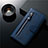 Samsung Galaxy S20 Plus用手帳型 レザーケース スタンド カバー L01 サムスン ネイビー